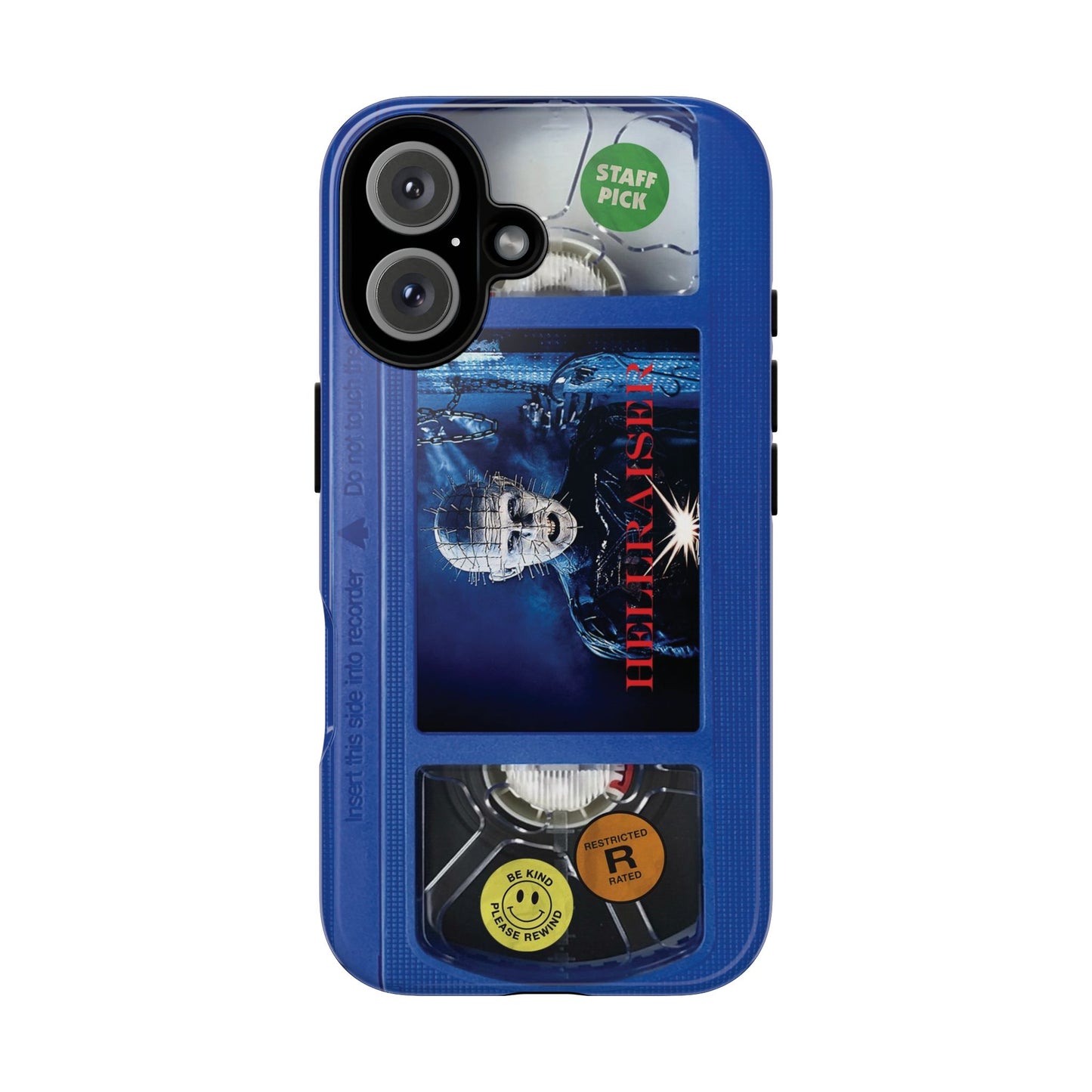 Hellraiser Blue Limited Edition Impact Resistant VHS Phone Case