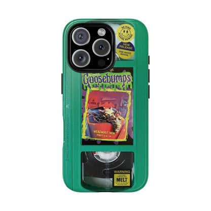 Goosebumps Green VHS Impact Resistant Case