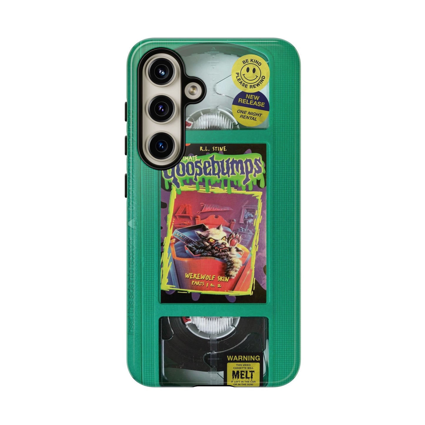 Goosebumps Green VHS Impact Resistant Case