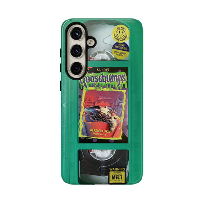 Goosebumps Green VHS Impact Resistant Case