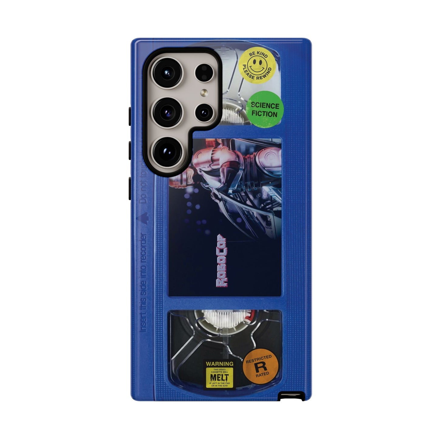 Robo cop Blue Edition VHS Phone Case