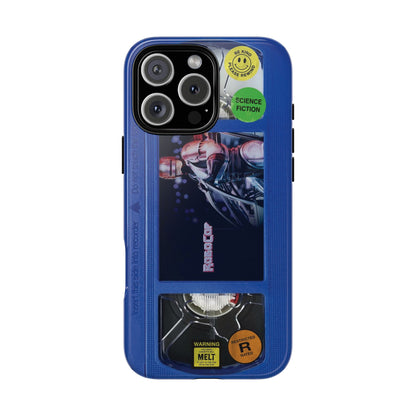 Robo cop Blue Edition VHS Phone Case