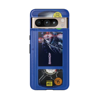 Robo cop Blue Edition VHS Phone Case