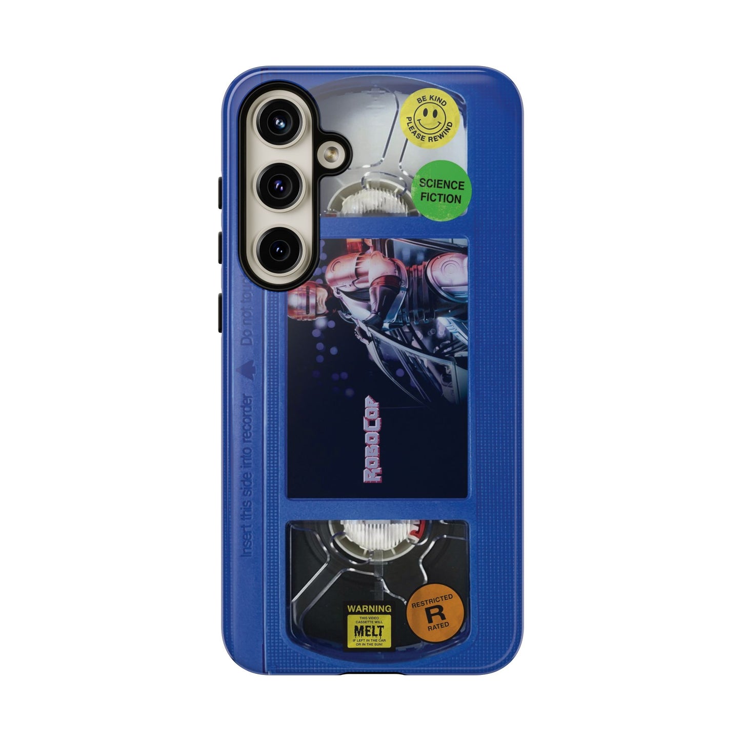 Robo cop Blue Edition VHS Phone Case