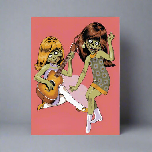 Zombie Beat Girls Poster