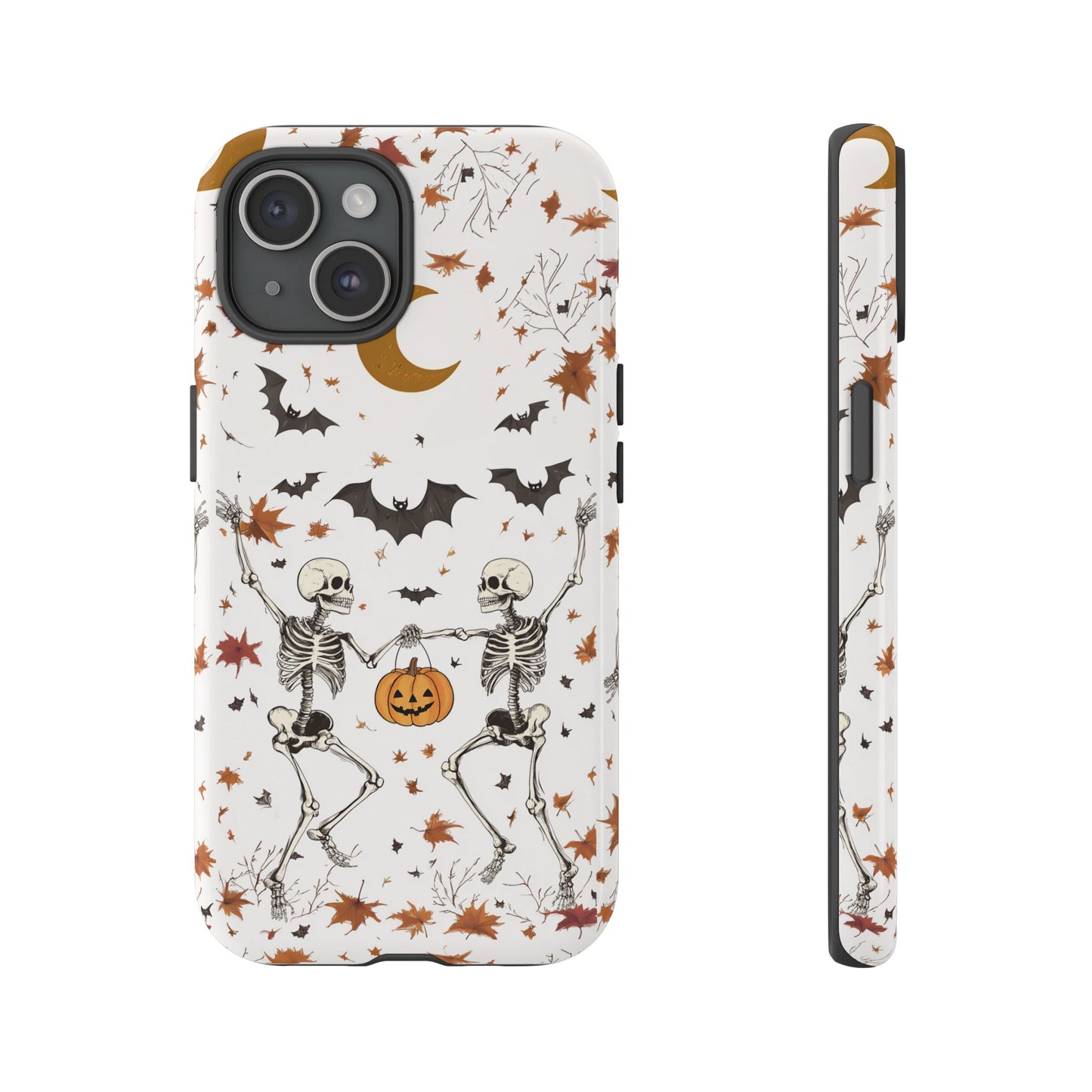 Dancing Skeletons Impact Resistant Phone Case