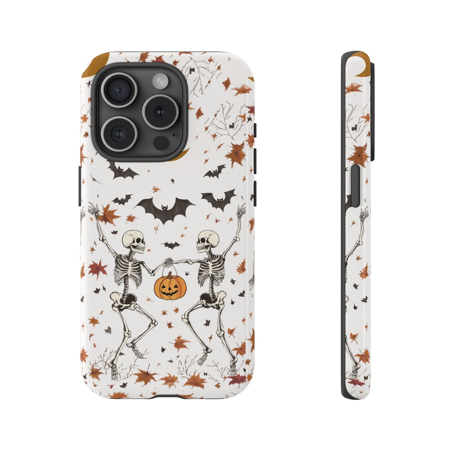 Dancing Skeletons Impact Resistant Phone Case