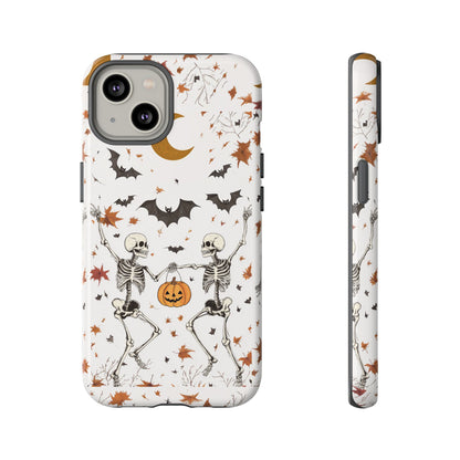 Dancing Skeletons Impact Resistant Phone Case