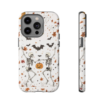 Dancing Skeletons Impact Resistant Phone Case