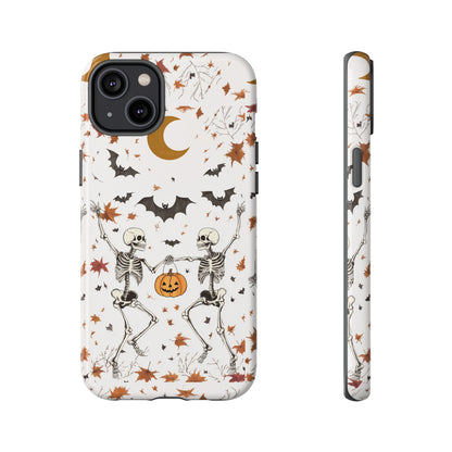 Dancing Skeletons Impact Resistant Phone Case