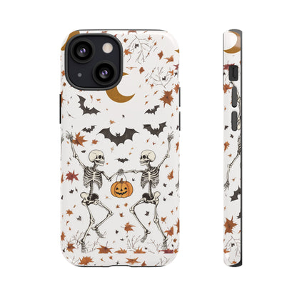 Dancing Skeletons Impact Resistant Phone Case