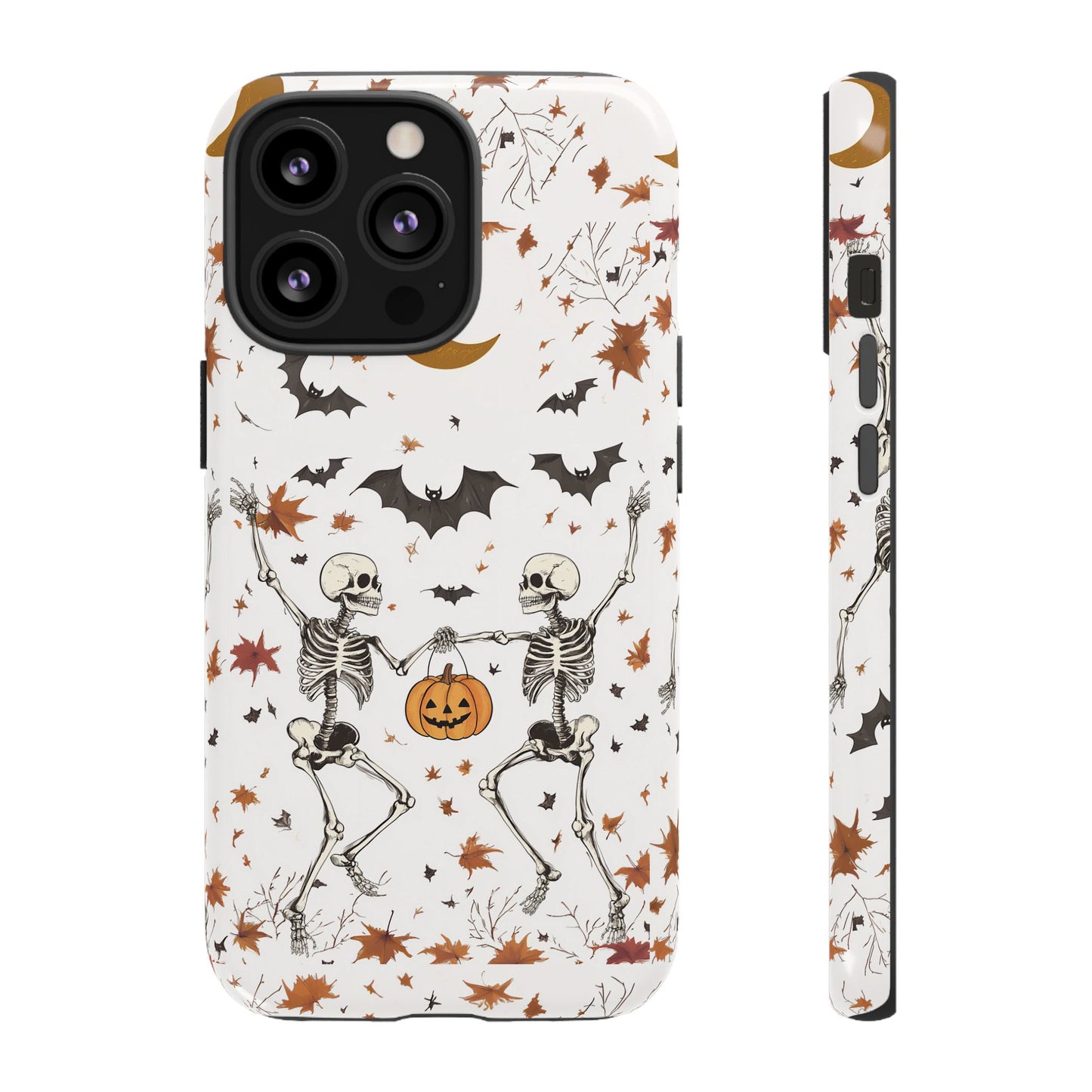 Dancing Skeletons Impact Resistant Phone Case