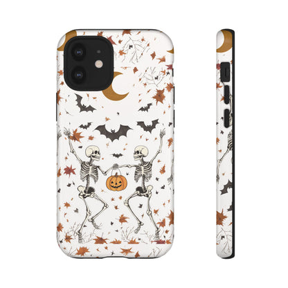 Dancing Skeletons Impact Resistant Phone Case