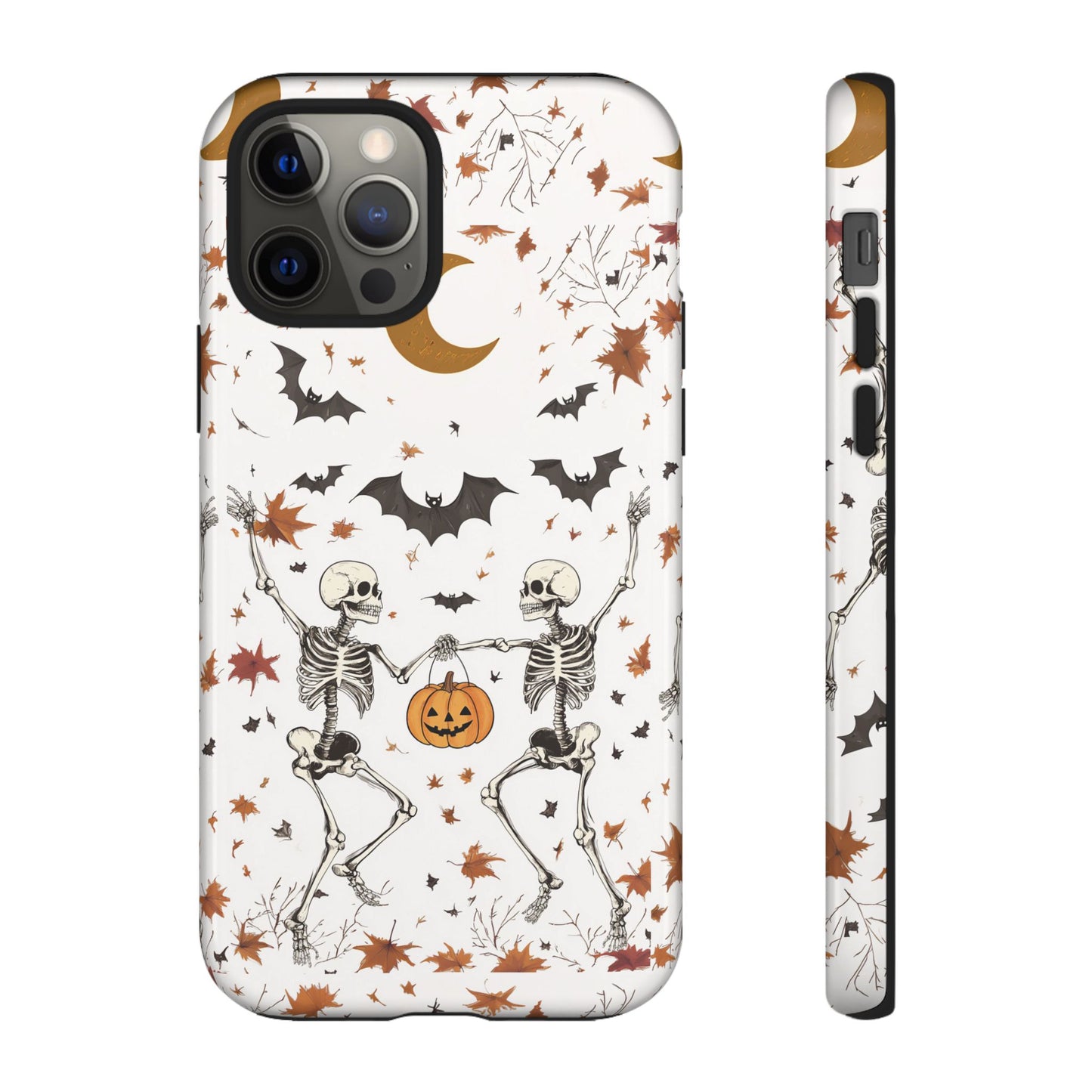 Dancing Skeletons Impact Resistant Phone Case