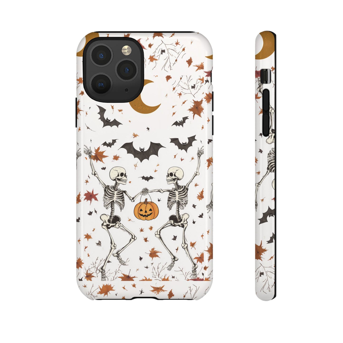 Dancing Skeletons Impact Resistant Phone Case