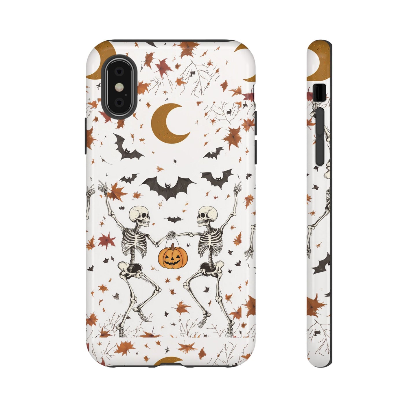 Dancing Skeletons Impact Resistant Phone Case