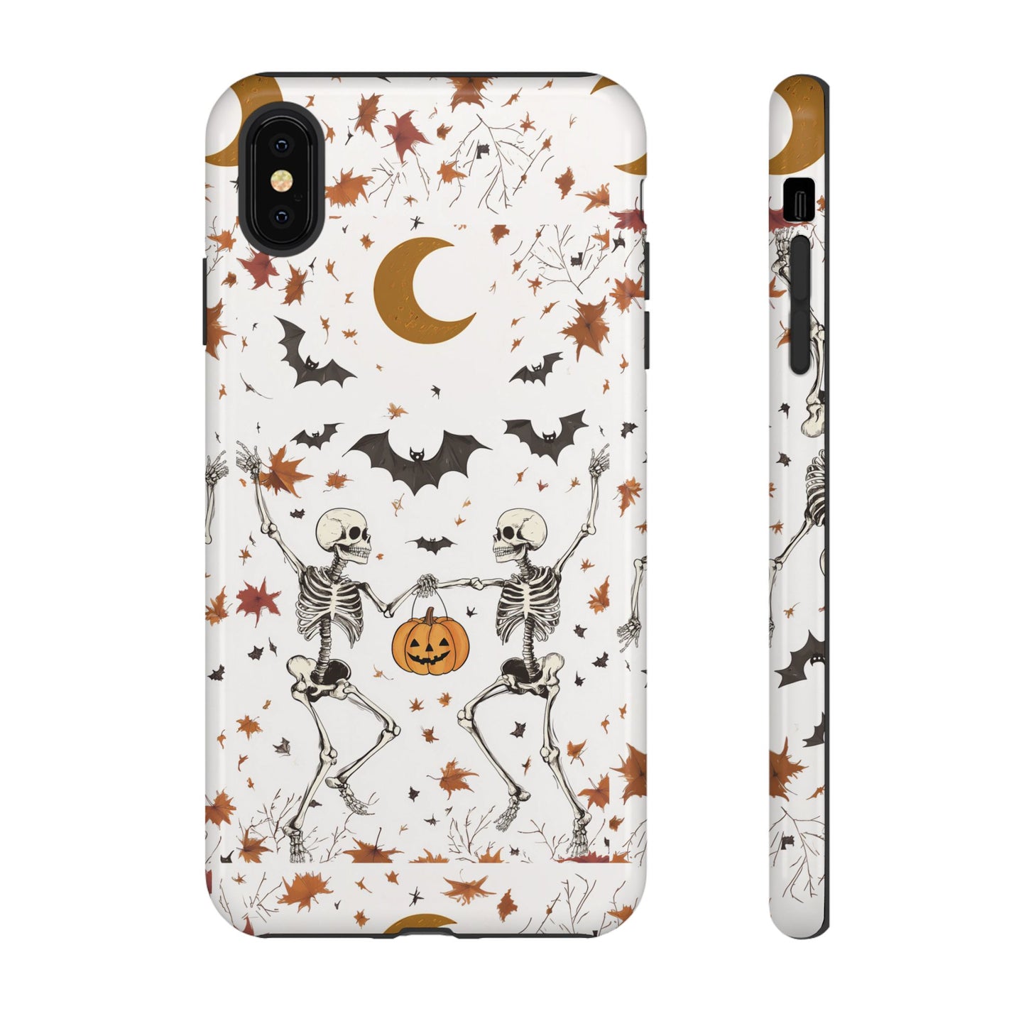 Dancing Skeletons Impact Resistant Phone Case