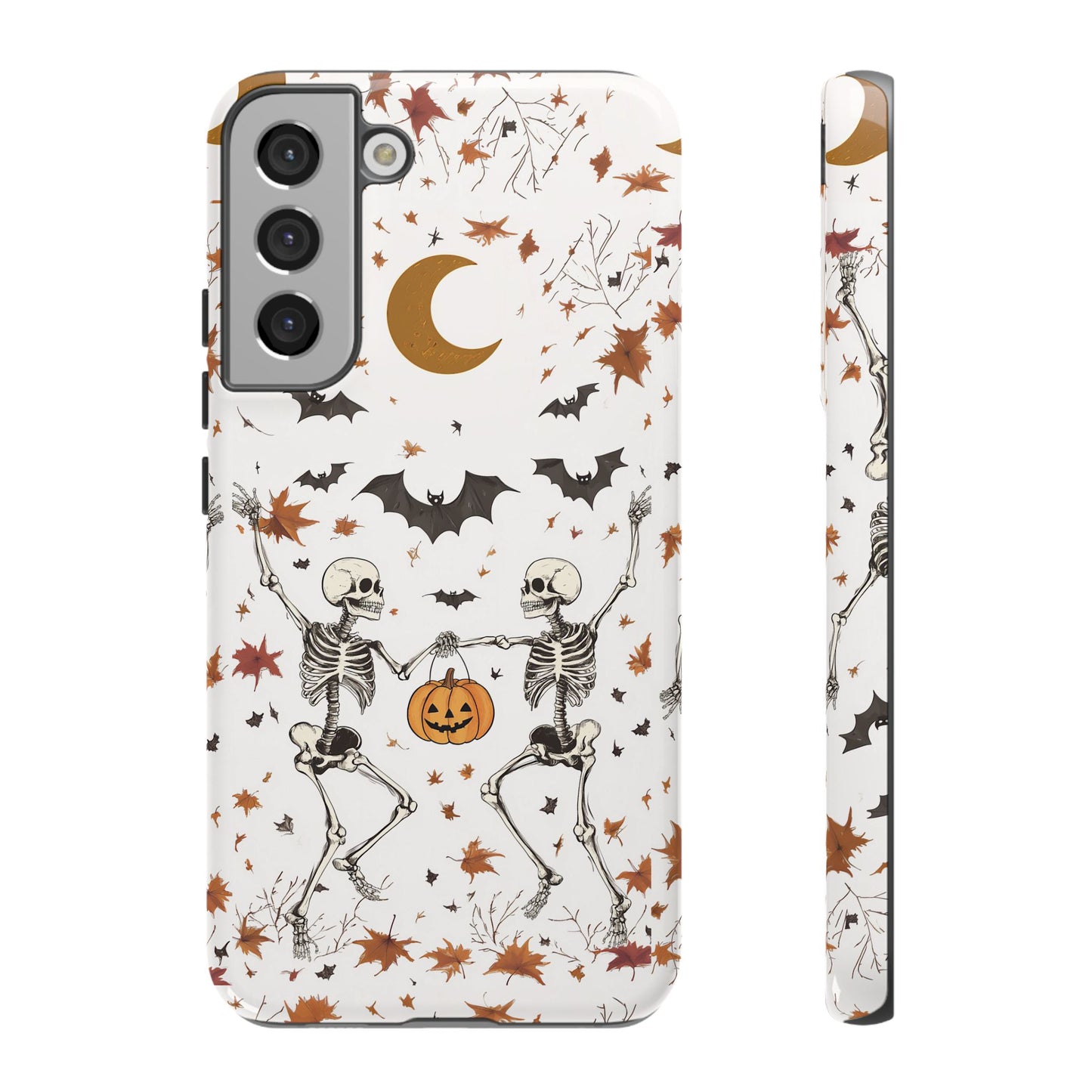 Dancing Skeletons Impact Resistant Phone Case