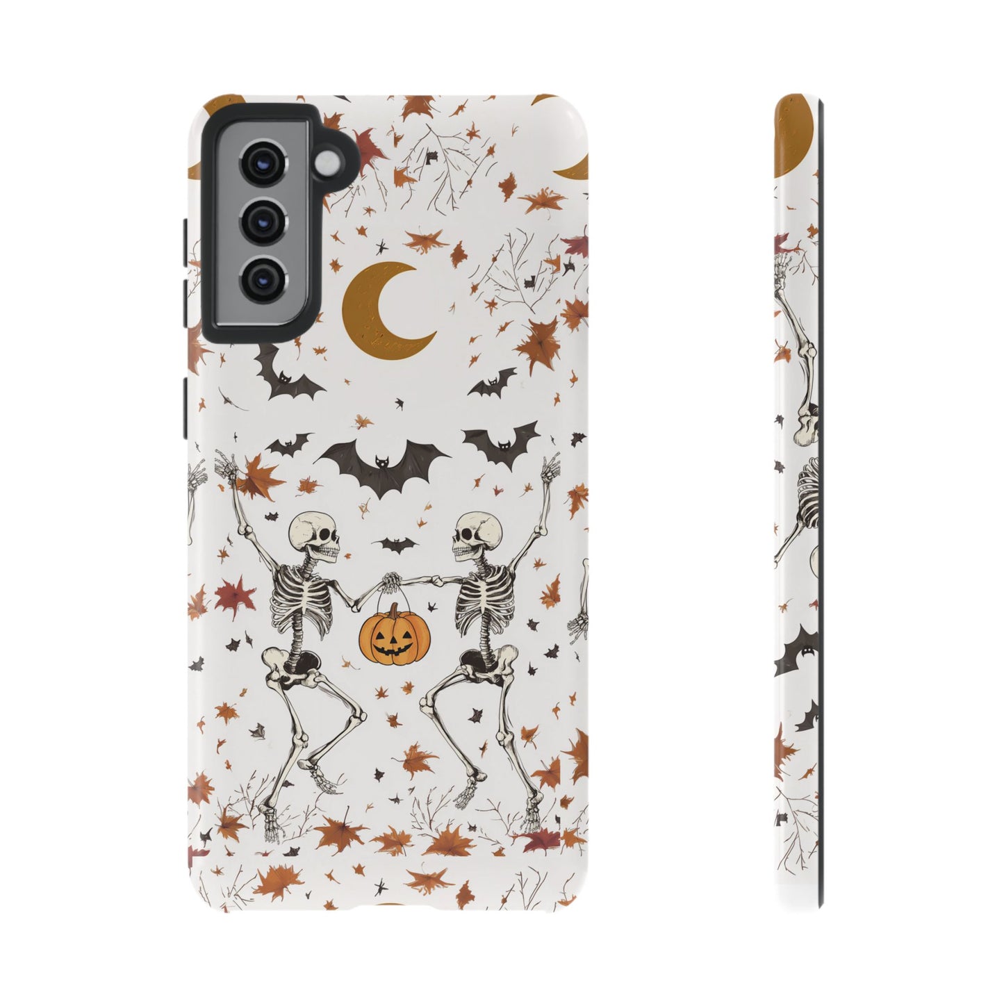 Dancing Skeletons Impact Resistant Phone Case