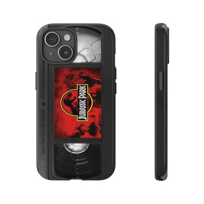 Jurassic Impact Resistant VHS Phone Case