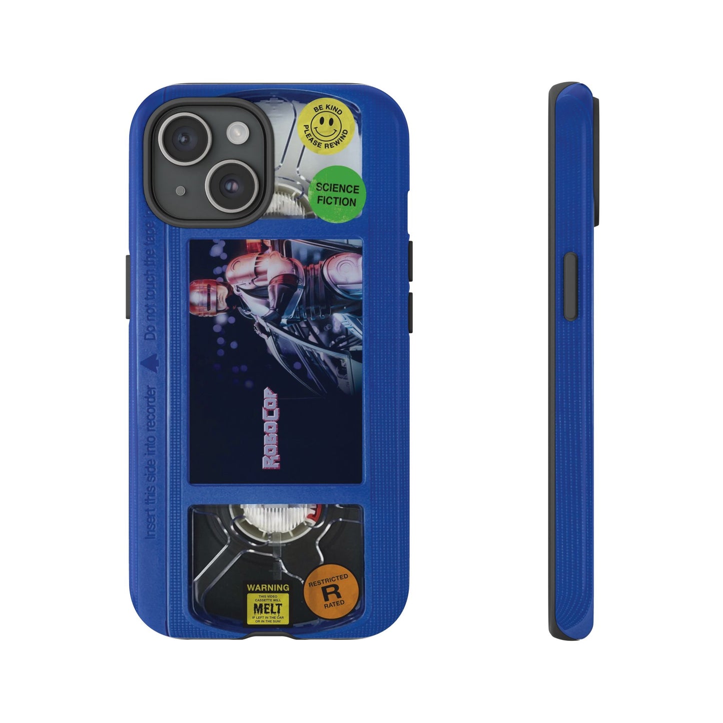 Robo cop Blue Edition VHS Phone Case