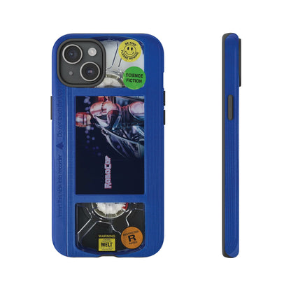 Robo cop Blue Edition VHS Phone Case