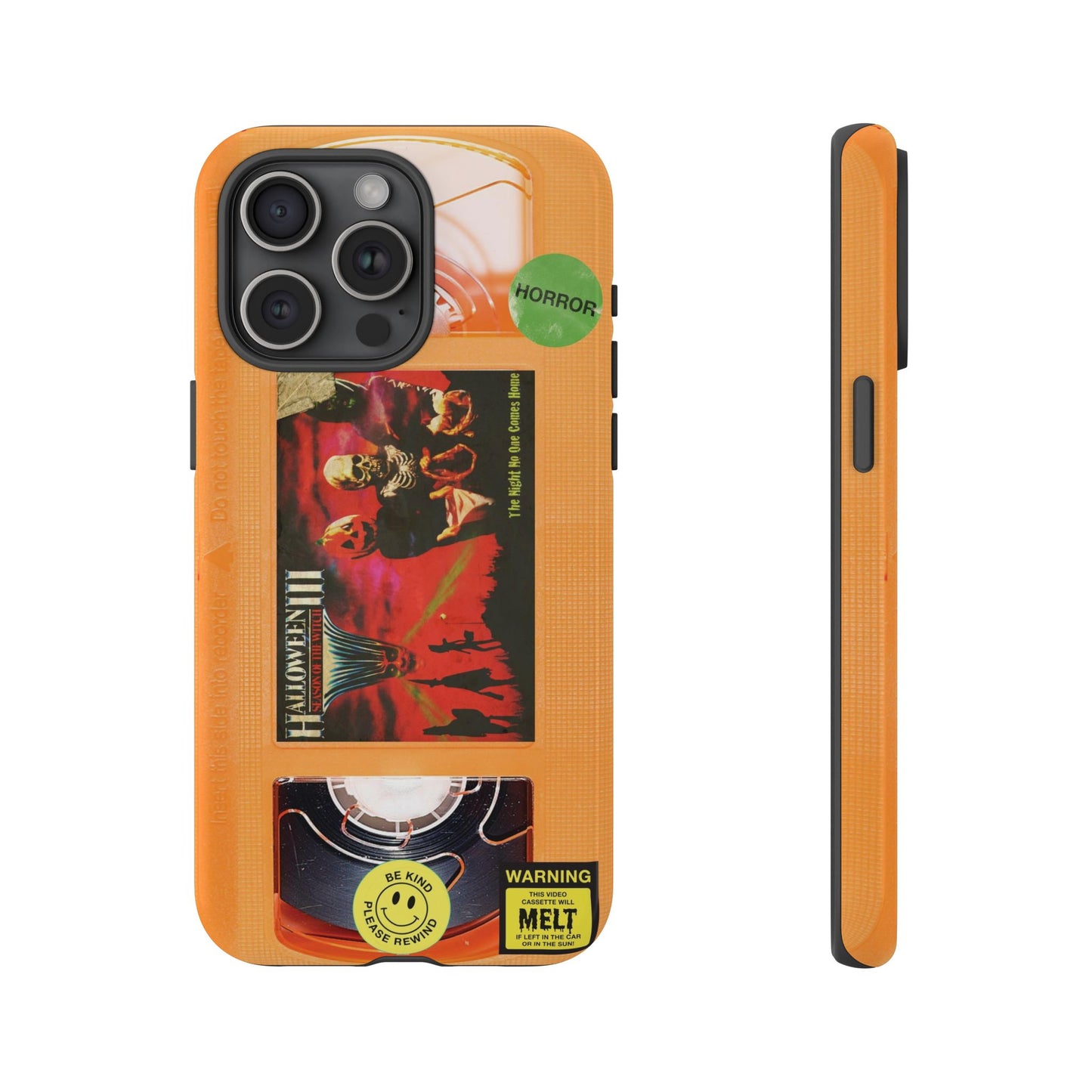 Halloween III Orange Edition Impact Resistant VHS Phone Case