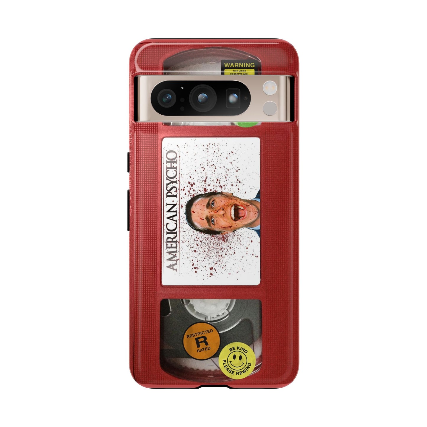 🇺🇸 Psycho Red Edition VHS Phone Case