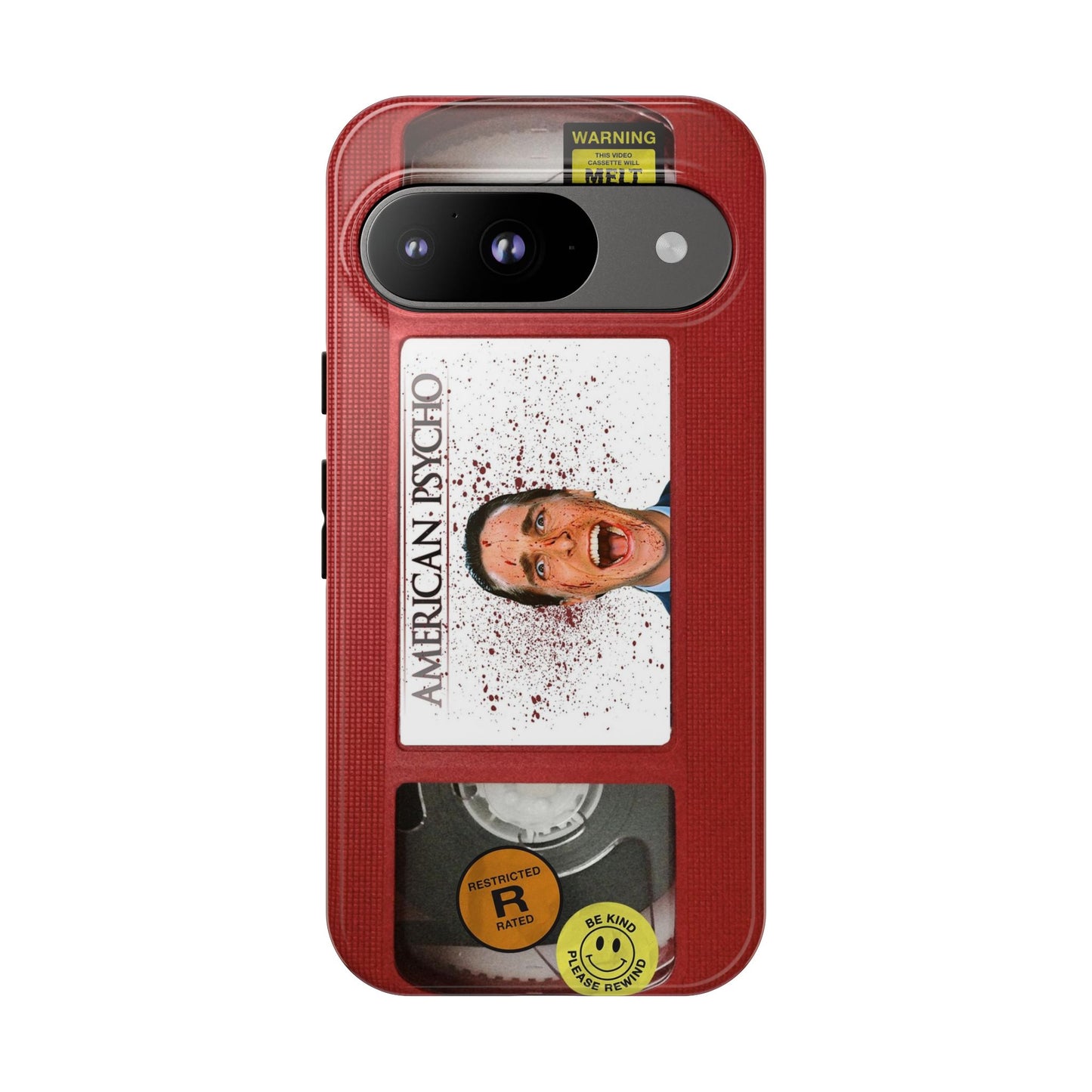 🇺🇸 Psycho Red Edition VHS Phone Case