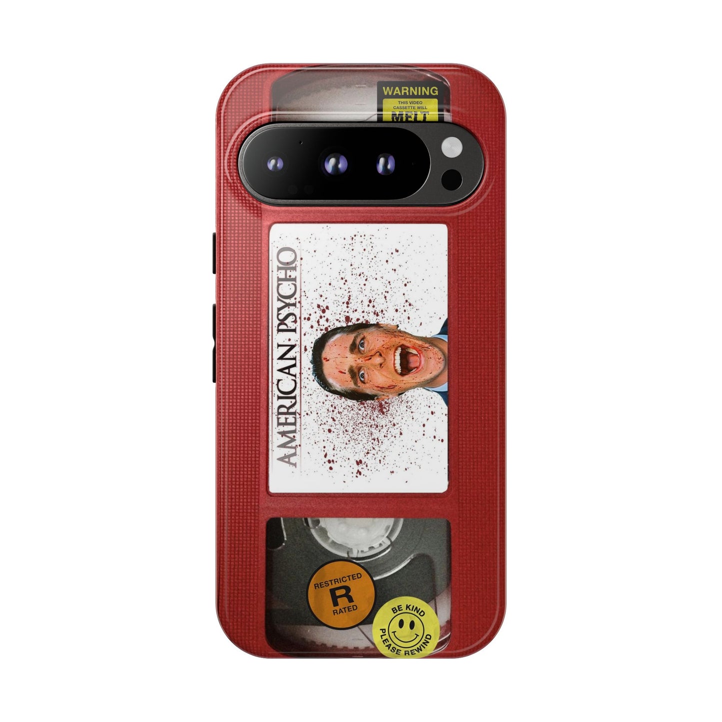 🇺🇸 Psycho Red Edition VHS Phone Case