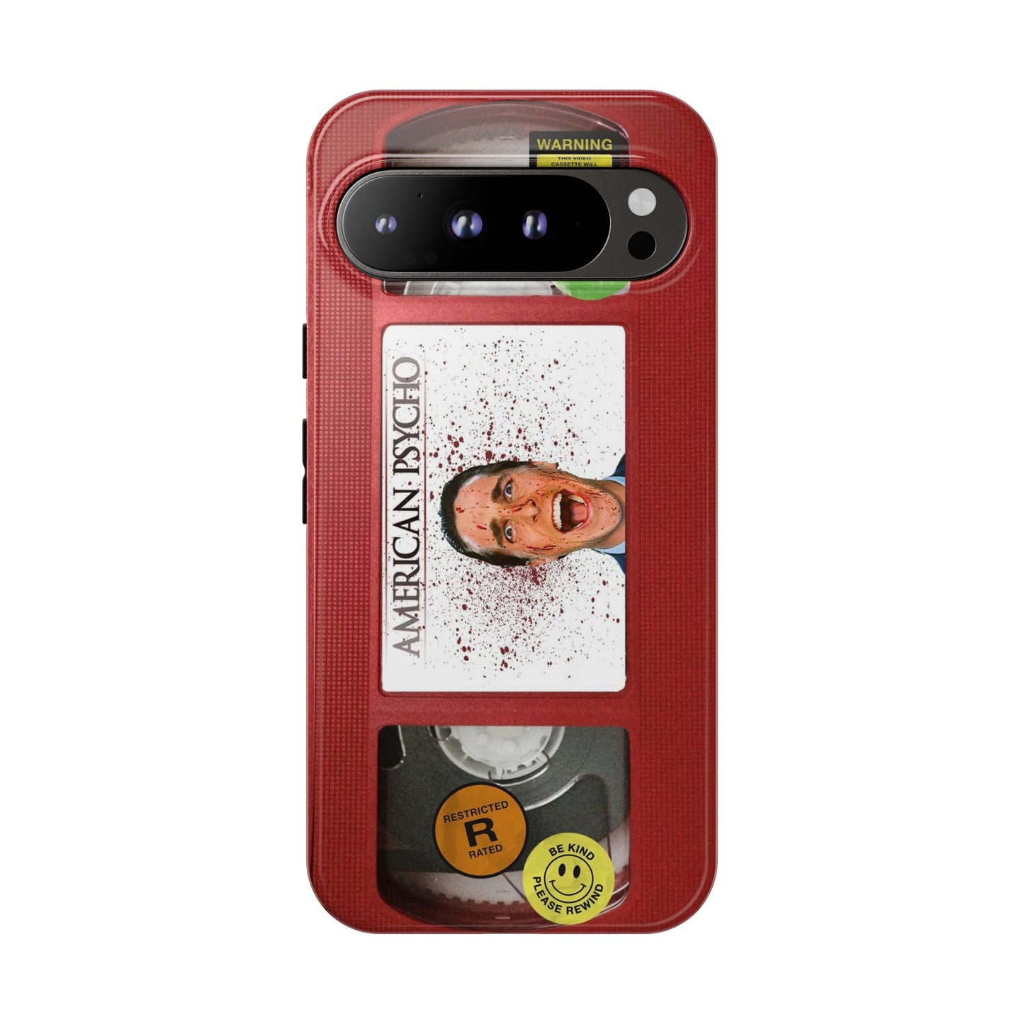 🇺🇸 Psycho Red Edition VHS Phone Case