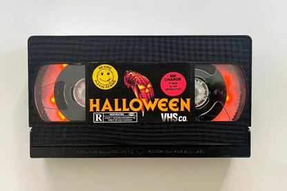 Halloween VHS Tape Lamp