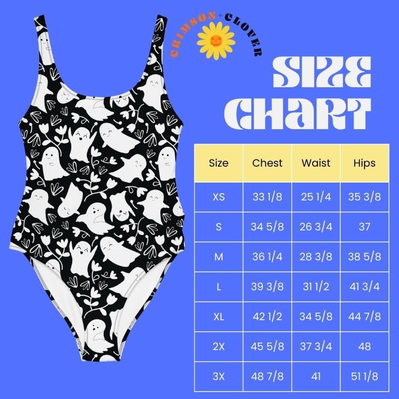 Psychedelic Spooky One Piece Swimsuit