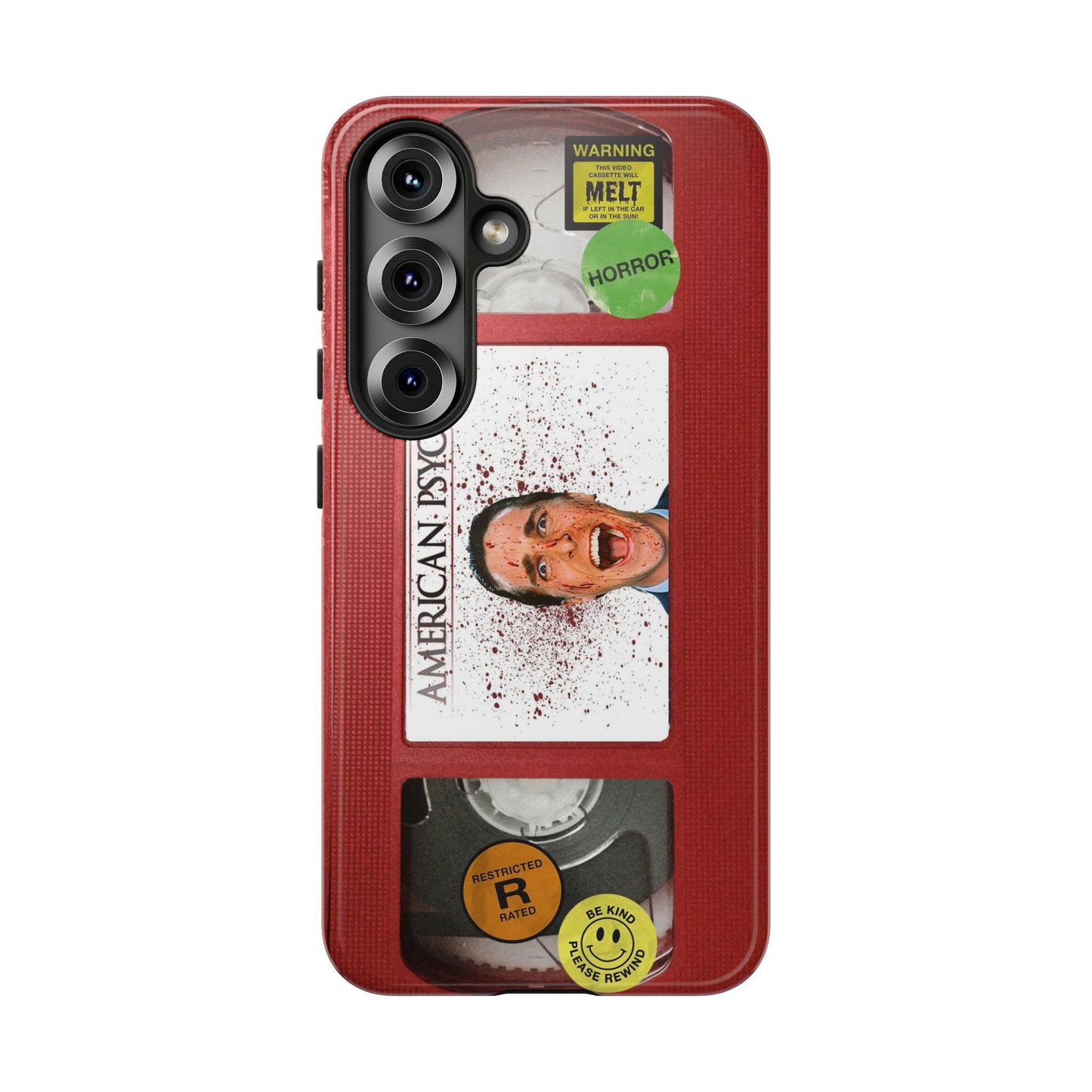 🇺🇸 Psycho Red Edition VHS Phone Case