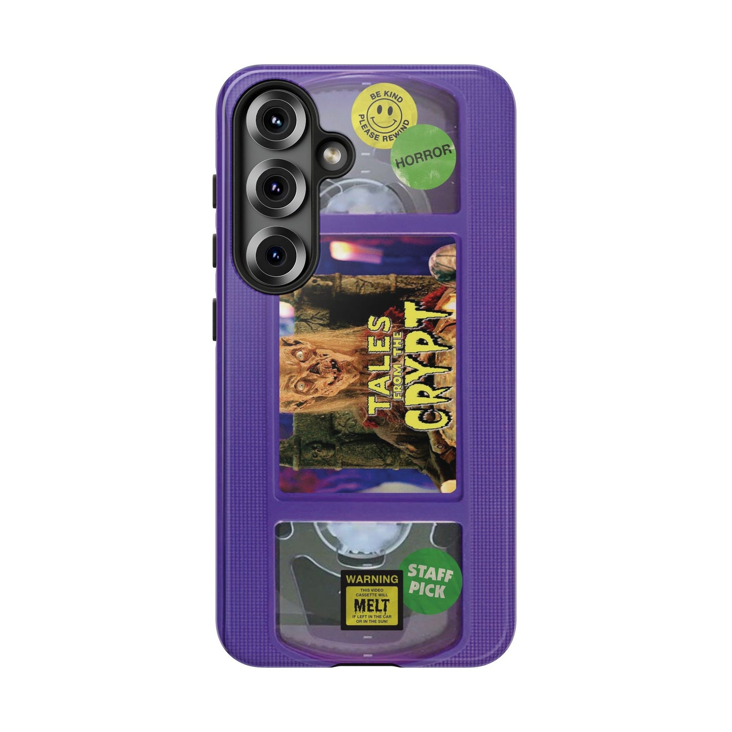 Tales Purple Edition Impact Resistant VHS Phone Case