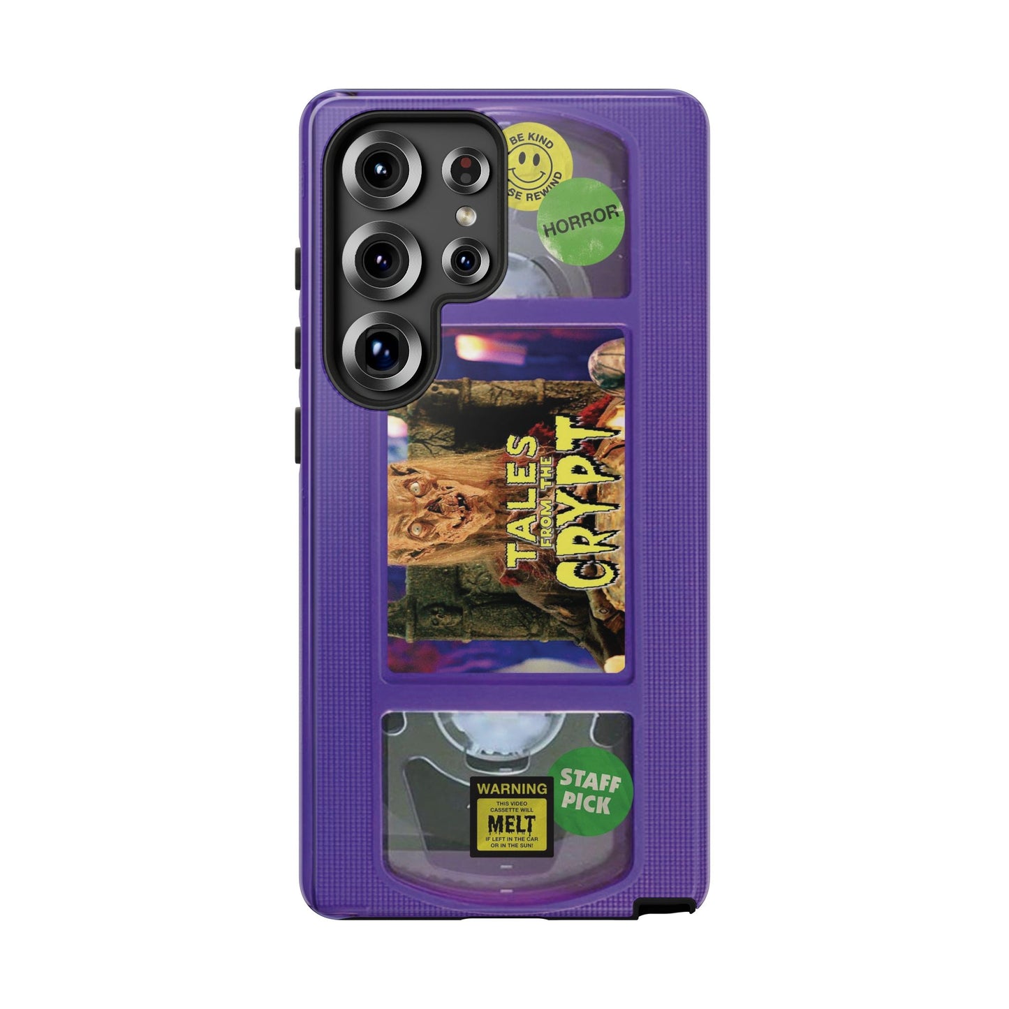 Tales Purple Edition Impact Resistant VHS Phone Case