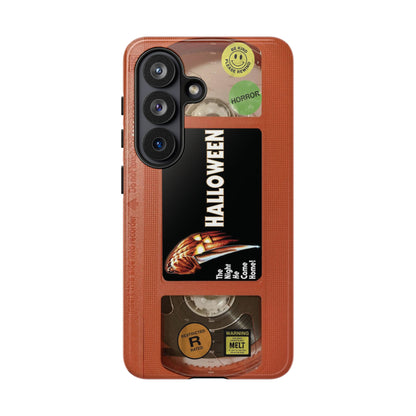 Halloween Orange Edition VHS Phone Case