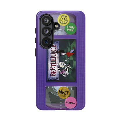 Animated BJ Purple Edition Impact Resistant VHS Phone Case