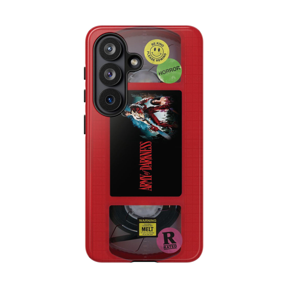 Army of Darkness Red Edition VHS Phone Case