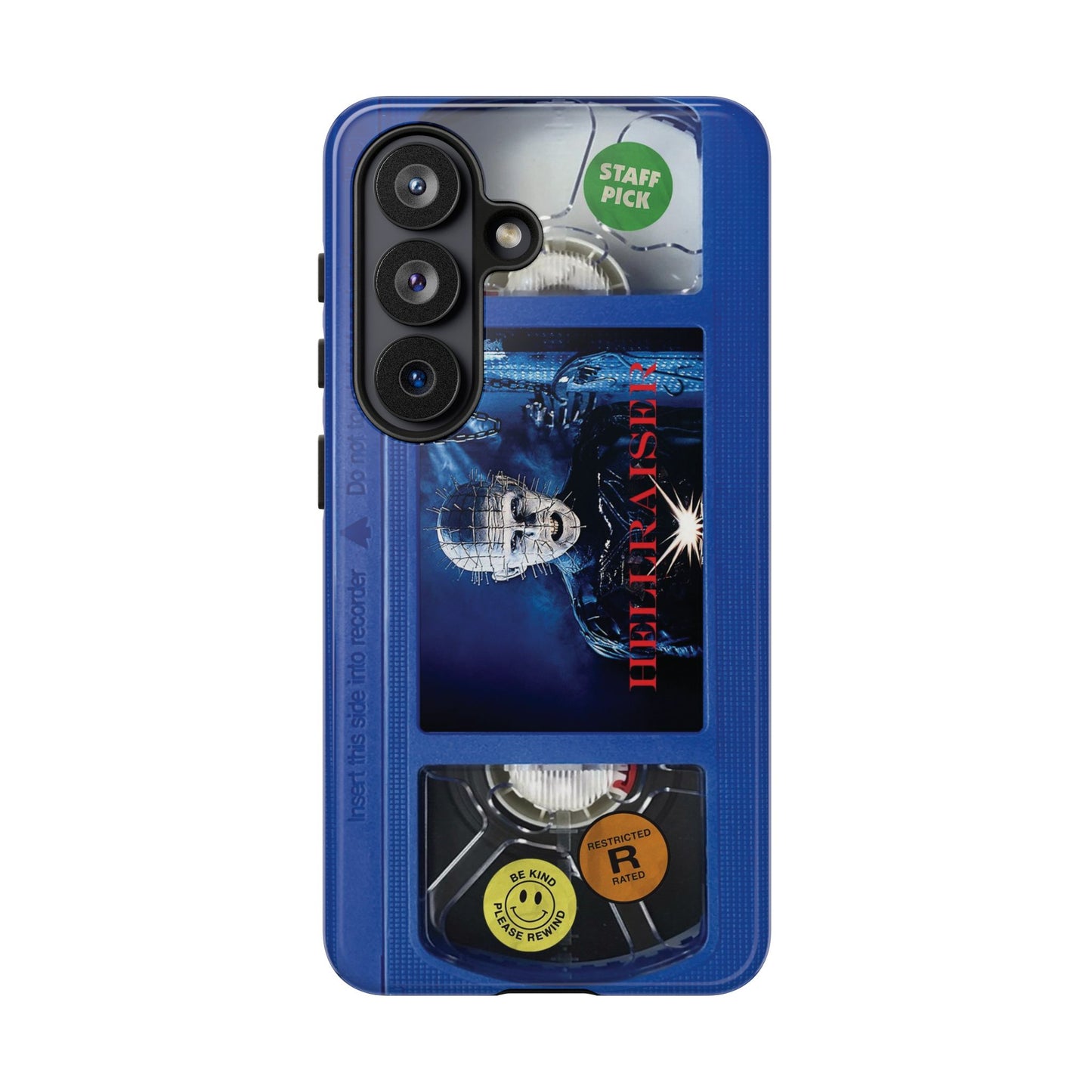 Hellraiser Blue Limited Edition Impact Resistant VHS Phone Case