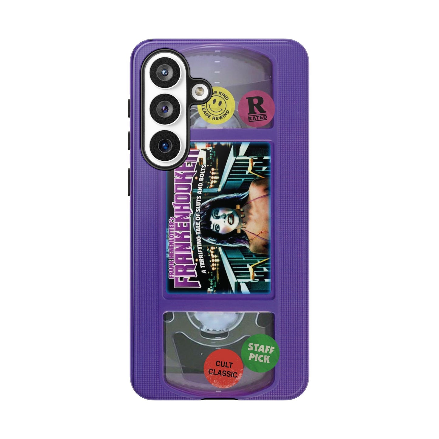 Frankenhooker Purple Edition Impact Resistant VHS Phone Case