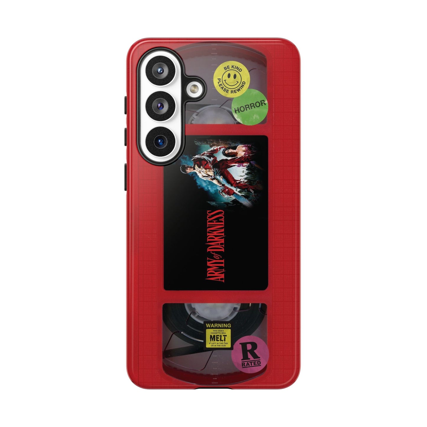 Army of Darkness Red Edition VHS Phone Case