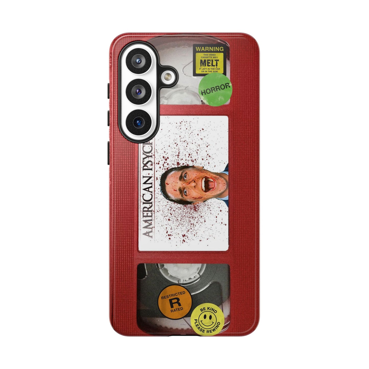 🇺🇸 Psycho Red Edition VHS Phone Case