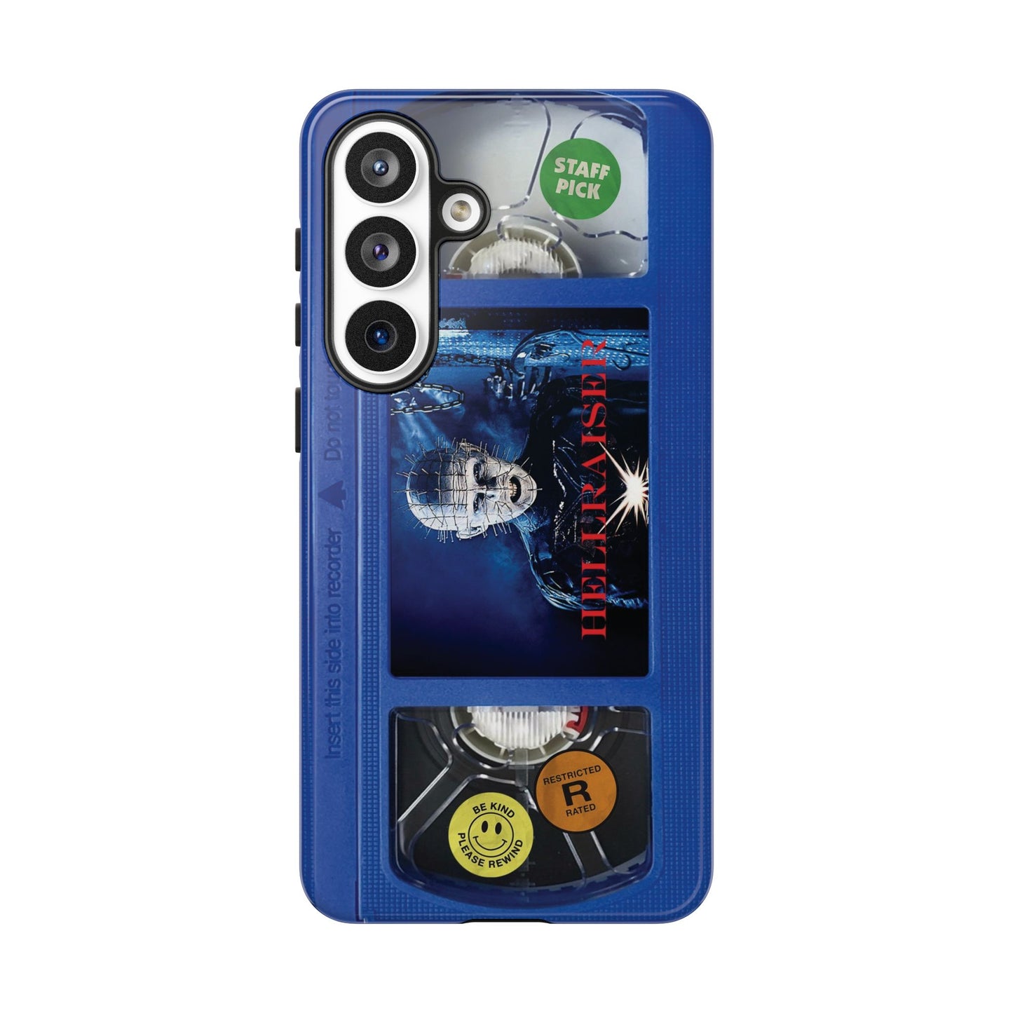 Hellraiser Blue Limited Edition Impact Resistant VHS Phone Case