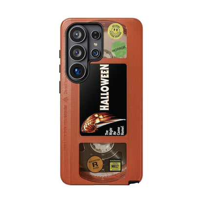 Halloween Orange Edition VHS Phone Case