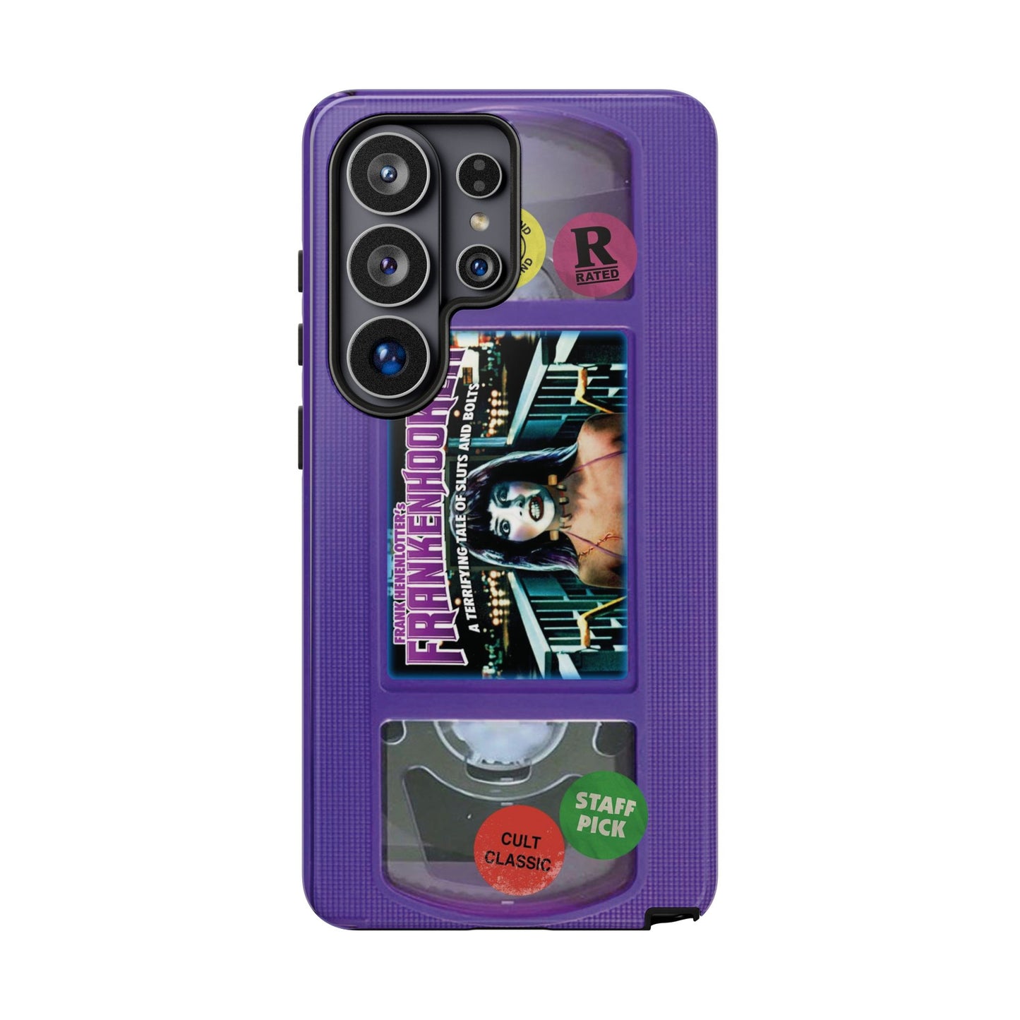 Frankenhooker Purple Edition Impact Resistant VHS Phone Case