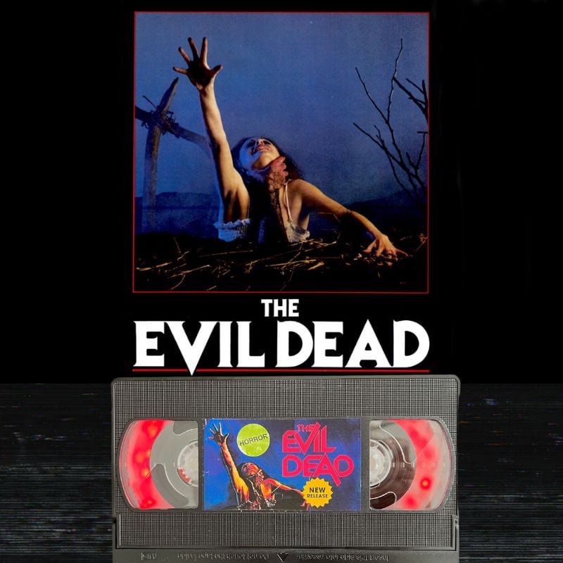 Evil Dead VHS Tape Lamp