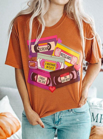VHS Valentine Garment-Dyed T-shirt