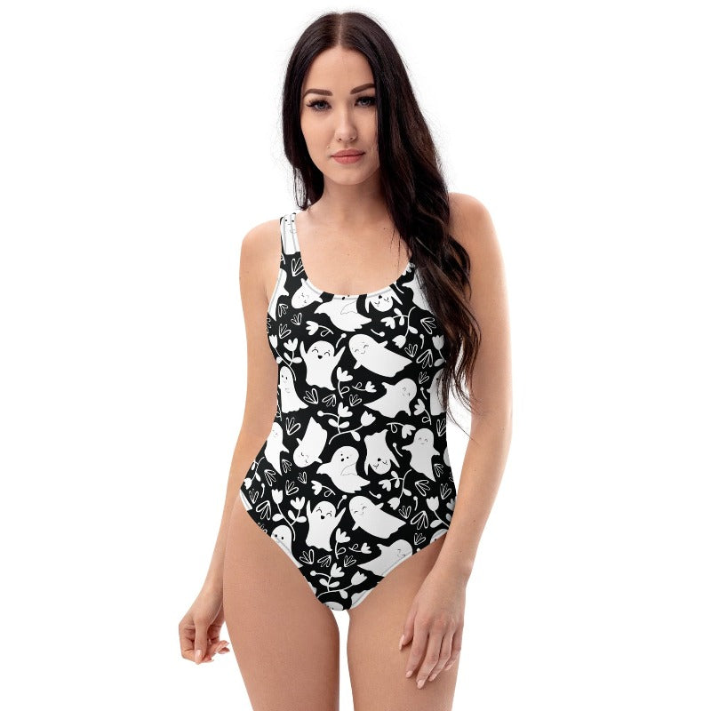 Ghostly One Piece Swimsuit