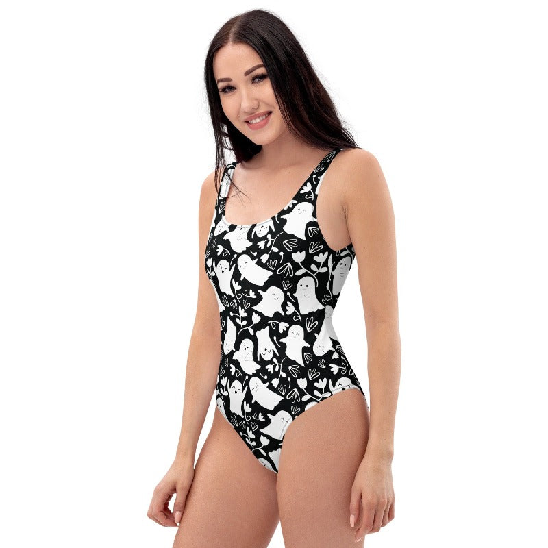 Ghostly One Piece Swimsuit